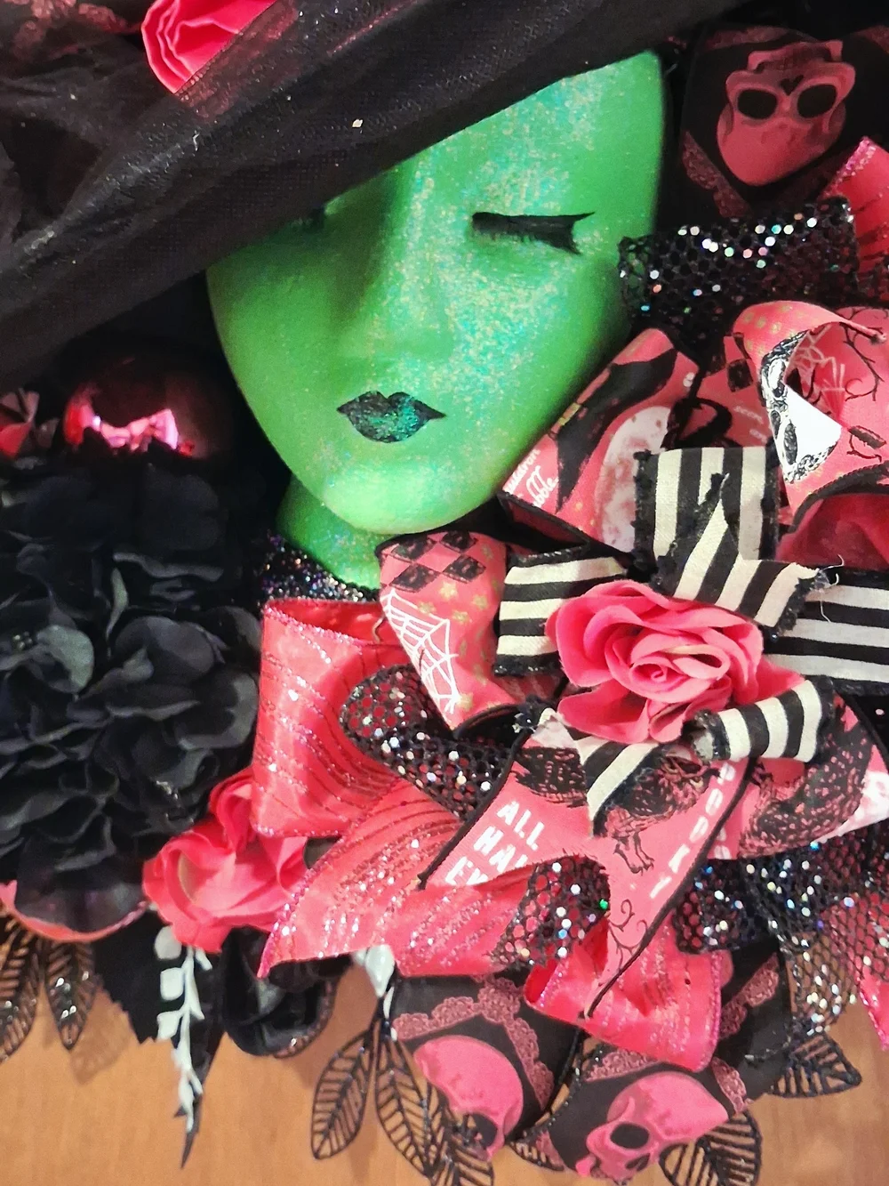 Handmade Witch Wreath